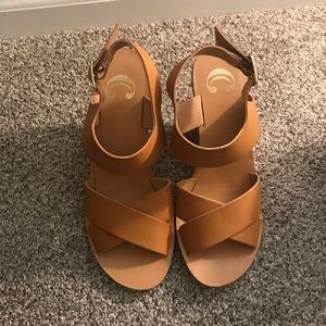 Charming Charlie Wedge Sandals